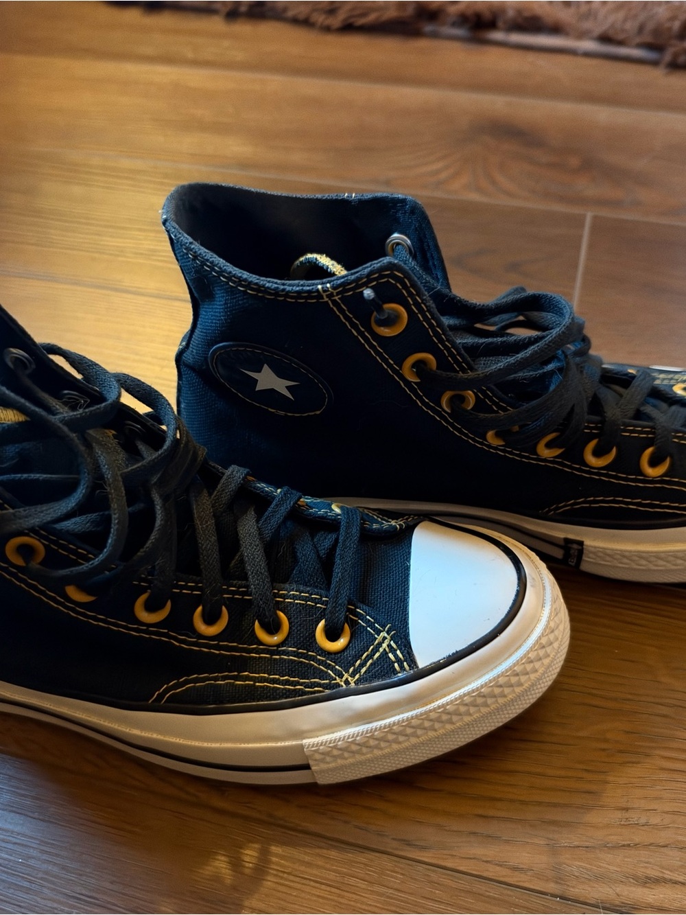 Converse Black High-Top Gore-Tex waterproof shoes